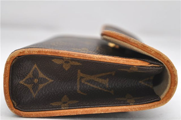 Auth Louis Vuitton Monogram Pochette Florentine Pouch Waist Bag M51855 LV 7093D