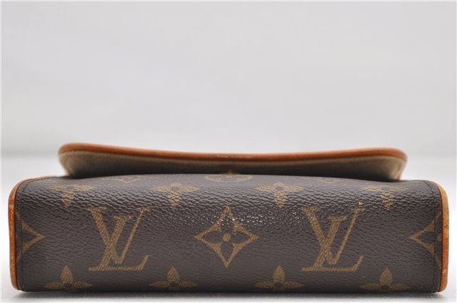 Auth Louis Vuitton Monogram Pochette Florentine Pouch Waist Bag M51855 LV 7093D