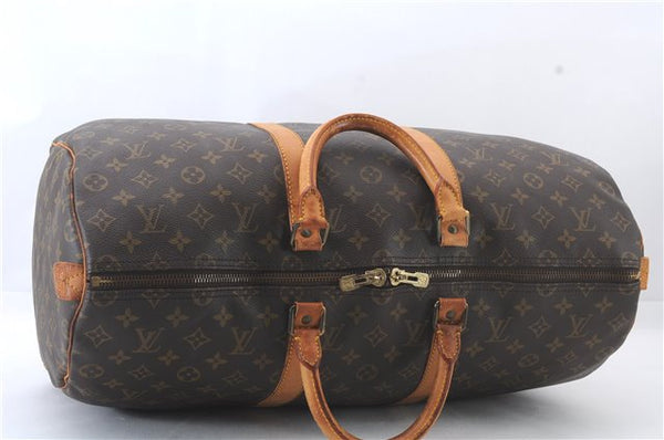 Authentic LOUIS VUITTON Monogram Keepall 50 Boston Bag M41426 LV 7094C