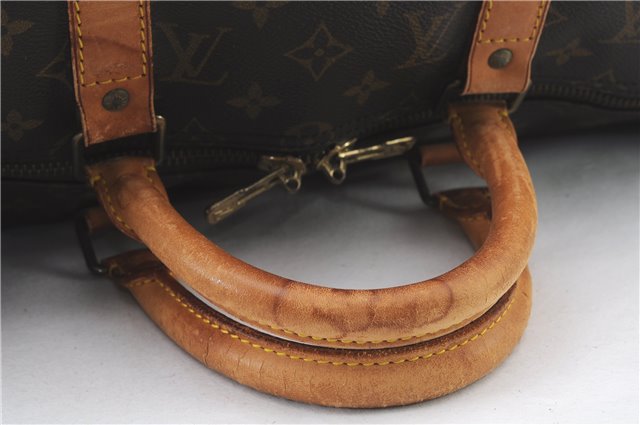 Authentic LOUIS VUITTON Monogram Keepall 50 Boston Bag M41426 LV 7094C