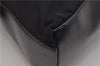 Authentic PRADA Vintage Nylon Tessuto Leather Shoulder Bag Purse Black 7094F