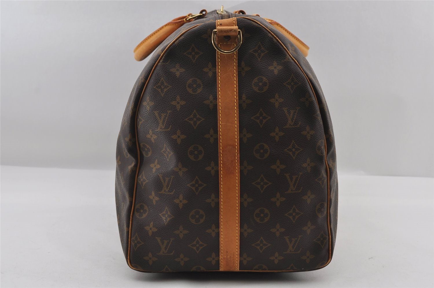 Authentic Louis Vuitton Monogram Keepall Bandouliere 60 M41412 Boston Bag 7096I