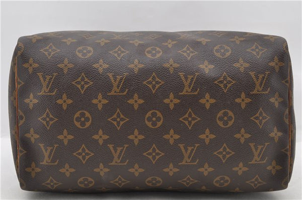 Authentic LOUIS VUITTON Monogram Speedy 30 Hand Bag Purse M41526 LV 7097C