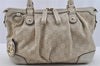 Authentic GUCCI Sukey Guccissima 2Way Hand Bag GG Leather 247902 White 7100I