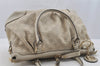 Authentic GUCCI Sukey Guccissima 2Way Hand Bag GG Leather 247902 White 7100I