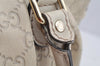 Authentic GUCCI Sukey Guccissima 2Way Hand Bag GG Leather 247902 White 7100I