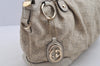Authentic GUCCI Sukey Guccissima 2Way Hand Bag GG Leather 247902 White 7100I