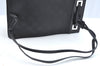 Authentic GUCCI Vintage Shoulder Bag Purse GG Nylon Leather Black Junk 7101G