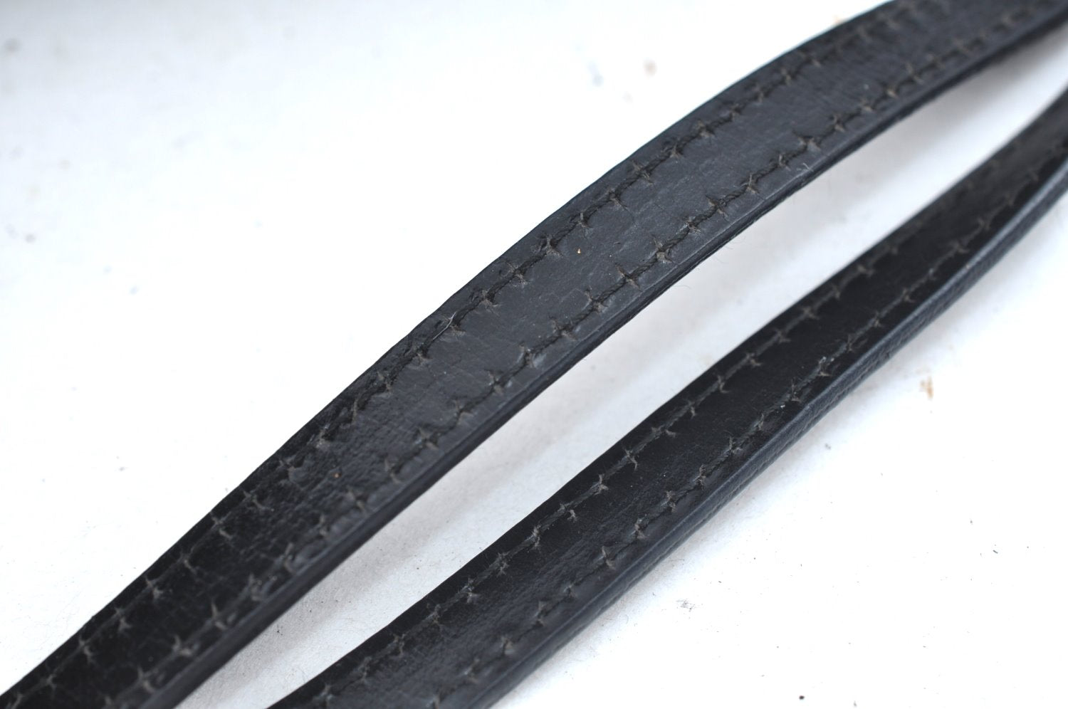 Authentic GUCCI Vintage Shoulder Bag Purse GG Nylon Leather Black Junk 7101G