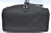 Authentic GUCCI Vintage Shoulder Bag Purse GG Nylon Leather Black Junk 7101G