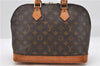 Authentic LOUIS VUITTON Monogram Alma Hand Bag Purse M51130 LV 7102C