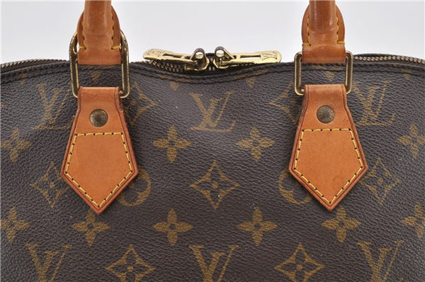 Authentic LOUIS VUITTON Monogram Alma Hand Bag Purse M51130 LV 7102C