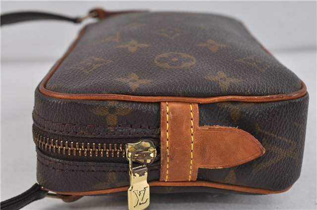 Auth LOUIS VUITTON Monogram Marly Bandouliere Shoulder Cross Bag M51828 LV 7103C