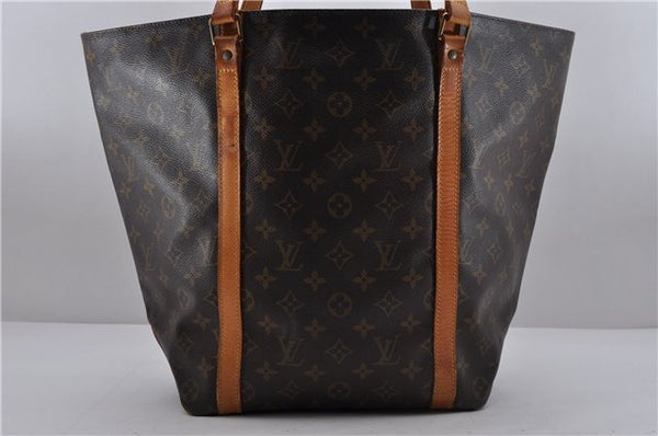 Authentic Louis Vuitton Monogram Sac Shopping PM Tote Bag M51108 LV 7103D