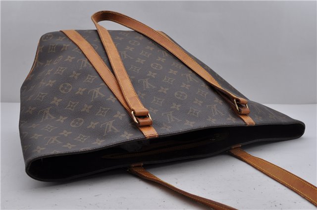 Authentic Louis Vuitton Monogram Sac Shopping PM Tote Bag M51108 LV 7103D