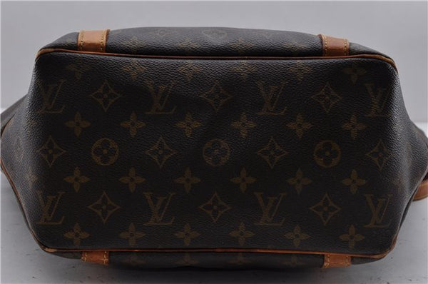 Authentic Louis Vuitton Monogram Sac Shopping PM Tote Bag M51108 LV 7103D