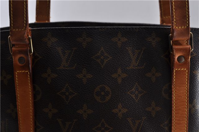 Authentic Louis Vuitton Monogram Sac Shopping PM Tote Bag M51108 LV 7103D