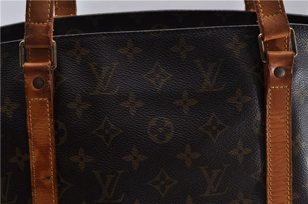 Authentic Louis Vuitton Monogram Sac Shopping PM Tote Bag M51108 LV 7103D