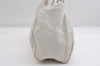 Authentic FENDI Vintage Shoulder Hand Bag Leather White 7103I