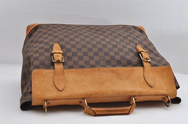 Authentic Louis Vuitton Damier Clipper 2Way Shoulder Hand Bag M99039 Junk 7104I