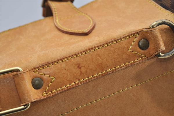 Authentic Louis Vuitton Damier Clipper 2Way Shoulder Hand Bag M99039 Junk 7104I