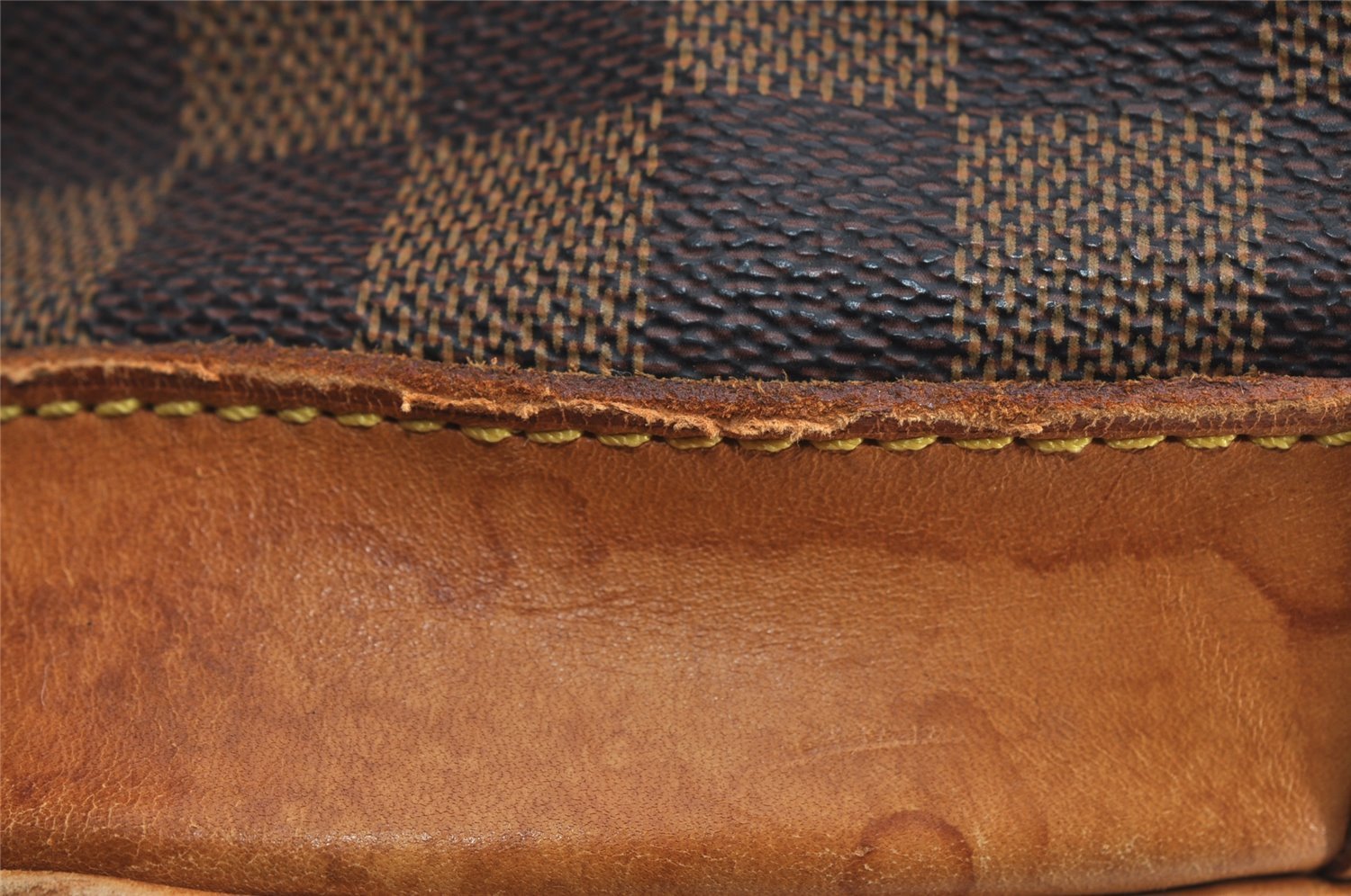 Authentic Louis Vuitton Damier Clipper 2Way Shoulder Hand Bag M99039 Junk 7104I