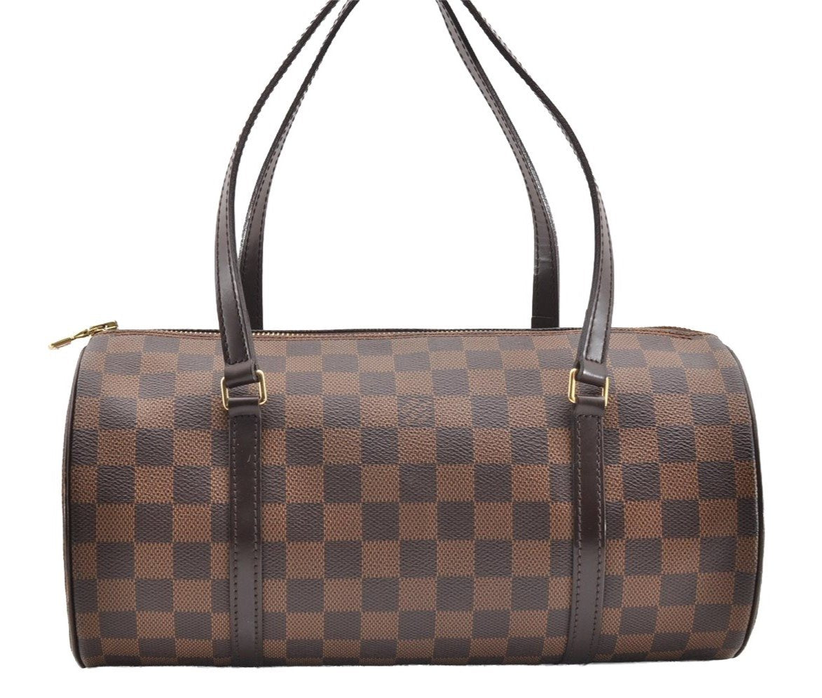 Authentic Louis Vuitton Damier Papillon 30 Hand Bag Purse N51303 LV 7105I