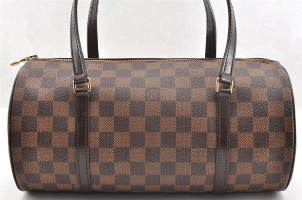 Authentic Louis Vuitton Damier Papillon 30 Hand Bag Purse N51303 LV 7105I