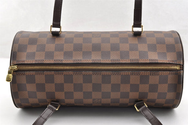 Authentic Louis Vuitton Damier Papillon 30 Hand Bag Purse N51303 LV 7105I
