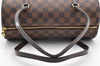 Authentic Louis Vuitton Damier Papillon 30 Hand Bag Purse N51303 LV 7105I