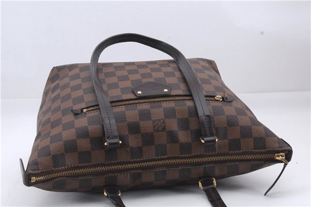Authentic Louis Vuitton Damier Iena PM Shoulder Tote Bag N41012 LV 7106D