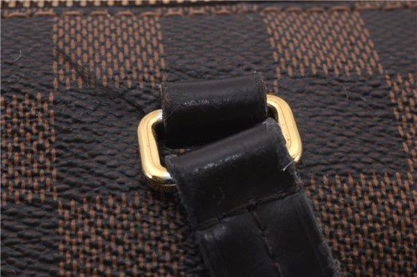 Authentic Louis Vuitton Damier Iena PM Shoulder Tote Bag N41012 LV 7106D