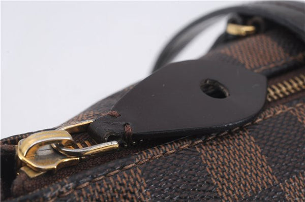 Authentic Louis Vuitton Damier Iena PM Shoulder Tote Bag N41012 LV 7106D