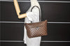 Authentic Louis Vuitton Damier Iena PM Shoulder Tote Bag N41012 LV 7106D