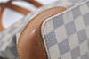 Auth Louis Vuitton Damier Azur Hampstead PM Shoulder Tote Bag N51207 LV 7107D