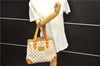 Auth Louis Vuitton Damier Azur Hampstead PM Shoulder Tote Bag N51207 LV 7107D