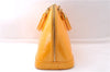 Authentic Louis Vuitton Vernis Alma PM Hand Bag Orange M91695 LV 7108D