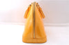 Authentic Louis Vuitton Vernis Alma PM Hand Bag Orange M91695 LV 7108D