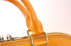 Authentic Louis Vuitton Vernis Alma PM Hand Bag Orange M91695 LV 7108D