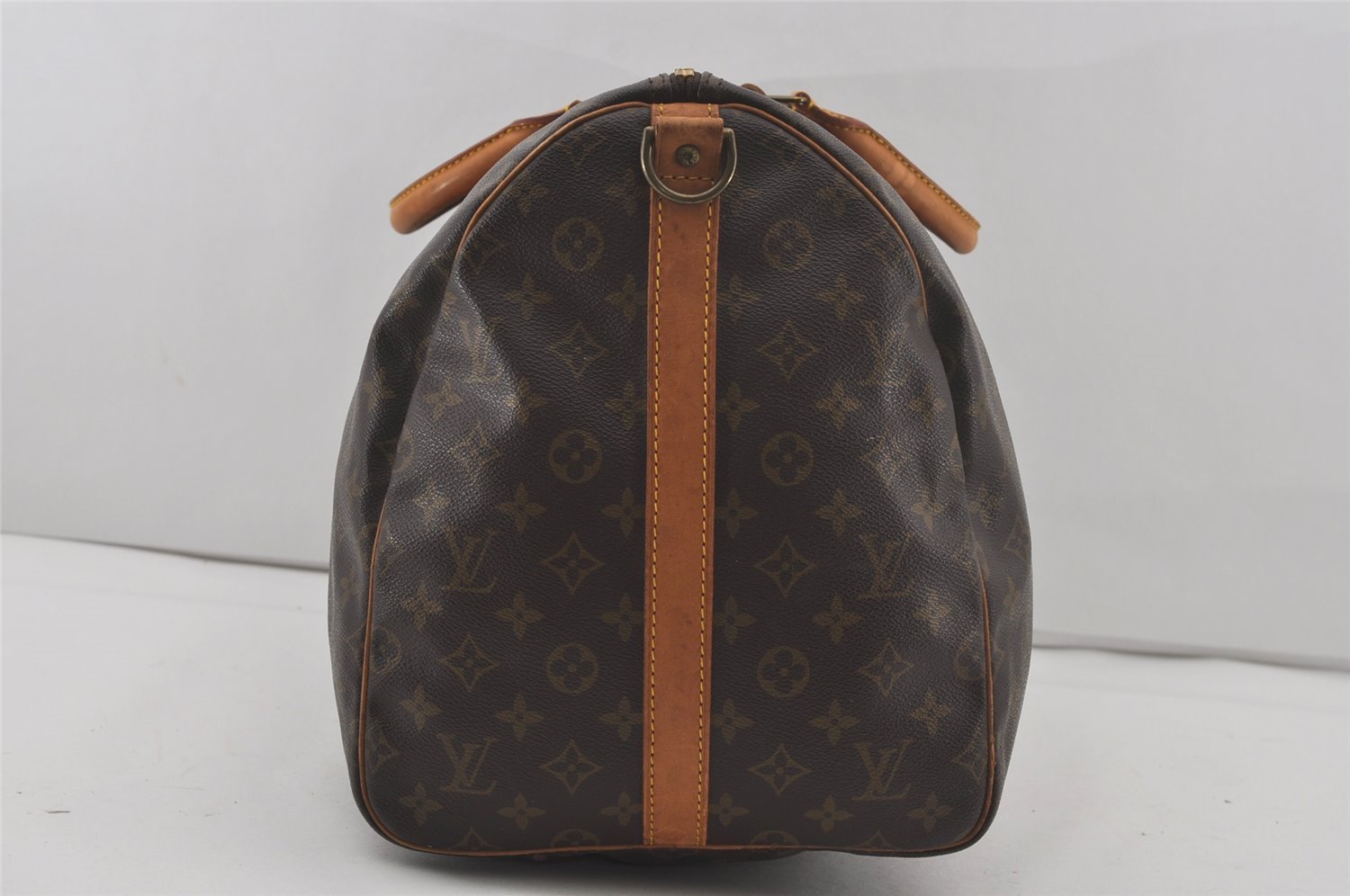Authentic Louis Vuitton Monogram Keepall Bandouliere 55 M41414 Boston Bag 7109I