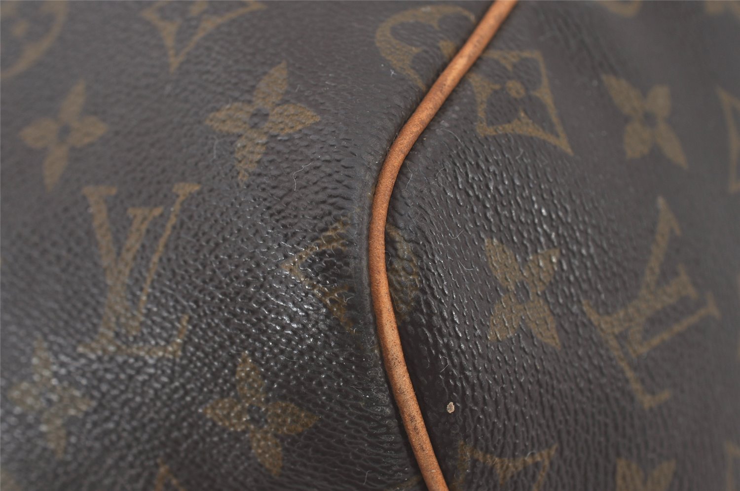 Authentic Louis Vuitton Monogram Keepall Bandouliere 55 M41414 Boston Bag 7109I