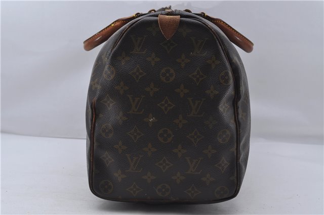 Authentic Louis Vuitton Monogram Keepall 45 Travel Boston Bag M41428 LV 7110D