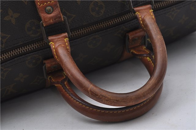 Authentic Louis Vuitton Monogram Keepall 45 Travel Boston Bag M41428 LV 7110D