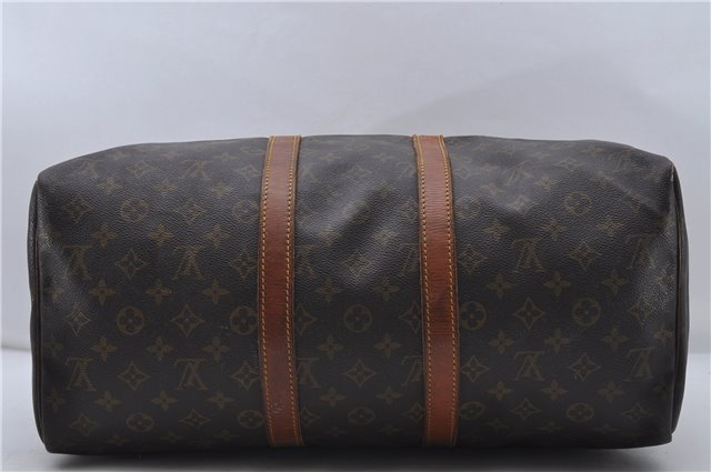 Authentic Louis Vuitton Monogram Keepall 45 Travel Boston Bag M41428 LV 7110D