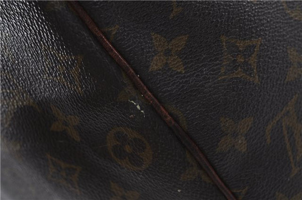 Authentic Louis Vuitton Monogram Keepall 45 Travel Boston Bag M41428 LV 7110D