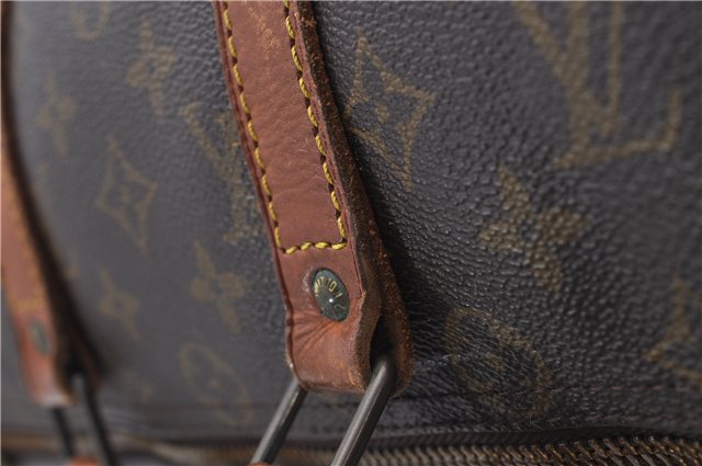 Authentic Louis Vuitton Monogram Keepall 45 Travel Boston Bag M41428 LV 7110D