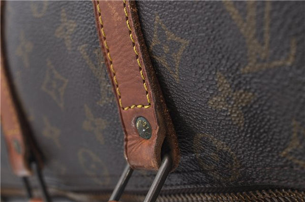 Authentic Louis Vuitton Monogram Keepall 45 Travel Boston Bag M41428 LV 7110D