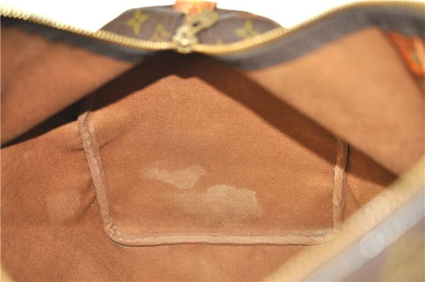 Authentic Louis Vuitton Monogram Keepall 45 Travel Boston Bag M41428 LV 7110D