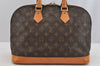 Authentic Louis Vuitton Monogram Alma Hand Bag Purse M51130 LV 7110I