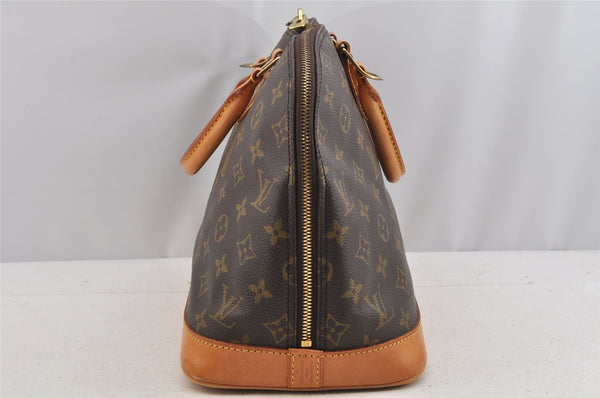 Authentic Louis Vuitton Monogram Alma Hand Bag Purse M51130 LV 7110I